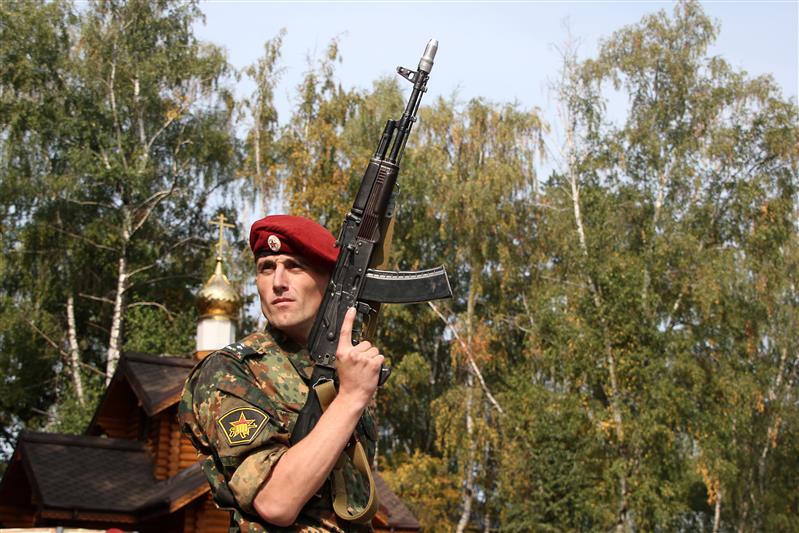 Военнослужащие отдельного отряда специального назначения «Пересвет» отметили 12 лет со дня образования воинской части