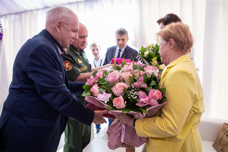 Статс-секретарь – заместитель директора Росгвардии генерал-полковник Сергей Захаркин посетил Московский фестиваль прессы
