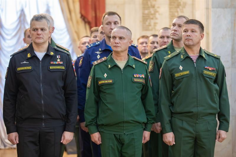 Генерал-полковник Сергей Захаркин поздравил с началом учебного года слушателей Военной академии Генерального штаба ВС РФ