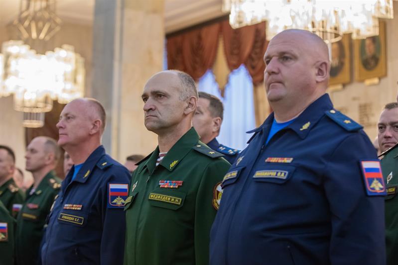 Генерал-полковник Сергей Захаркин поздравил с началом учебного года слушателей Военной академии Генерального штаба ВС РФ