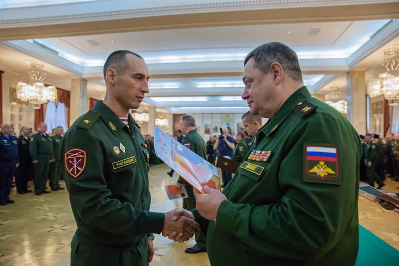 Генерал-полковник Сергей Захаркин поздравил с началом учебного года слушателей Военной академии Генерального штаба ВС РФ