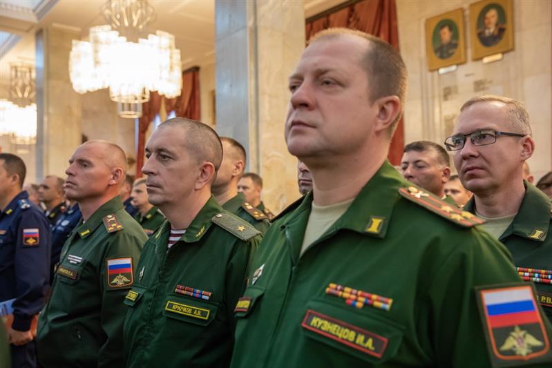 Генерал-полковник Сергей Захаркин поздравил с началом учебного года слушателей Военной академии Генерального штаба ВС РФ
