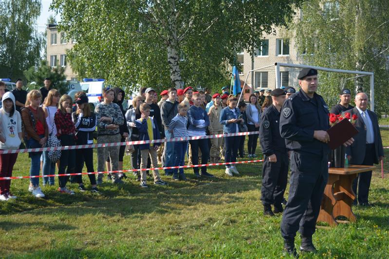 Бойцы ОМОН Управления Росгвардии по Смоленской области провели кроссфит-эстафету в преддверии Дня образования отряда