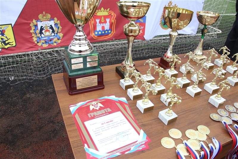 Определились победители чемпионата Северо-Западного округа Росгвардии по мини-футболу 
