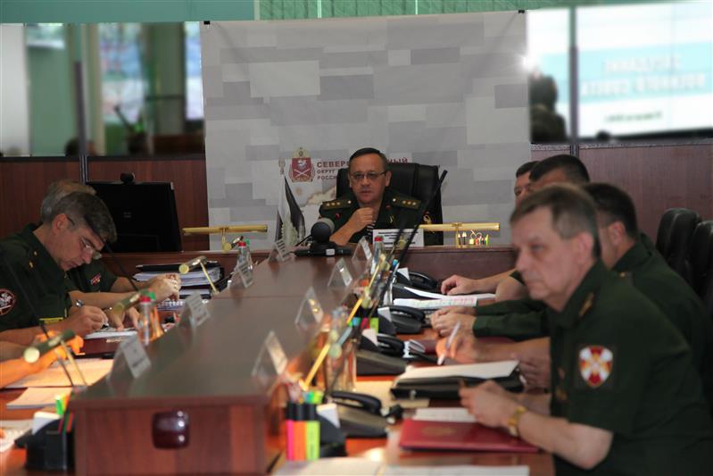В Северо-Западном округе Росгвардии прошло заседание военного совета