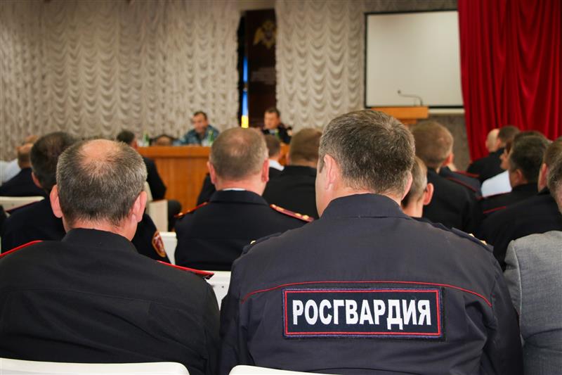 Начальник вневедомственной охраны Управления Росгвардии по Ставропольскому краю подвел итоги работы подчинённых за 9 месяцев текущего года