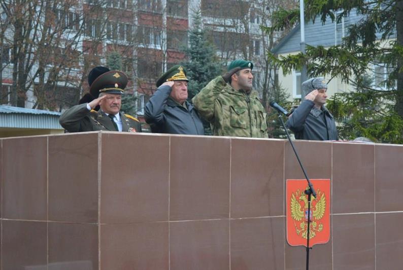 В Смоленске военнослужащие отряда спецназа Росгвардии отметили  96-ю годовщину образования воинской части