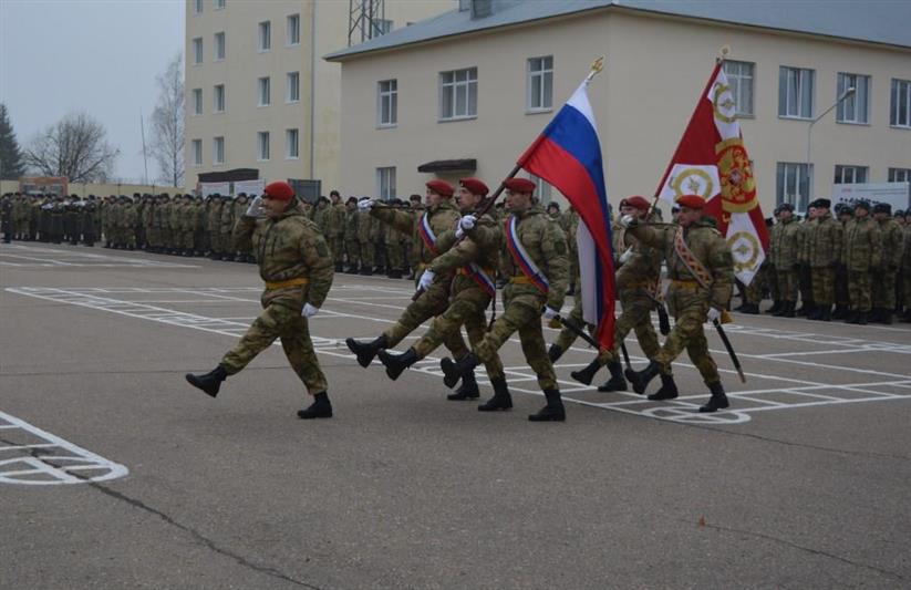 В Смоленске военнослужащие отряда спецназа Росгвардии отметили  96-ю годовщину образования воинской части