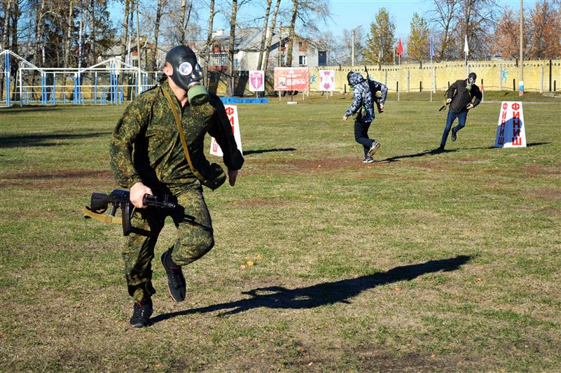 Военнослужащие Росгвардии провели военно-патриотическую акцию