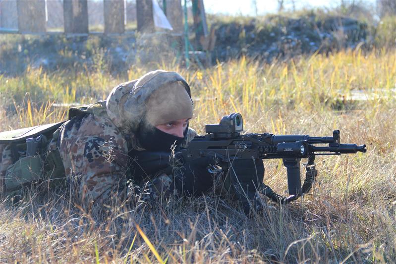 Рязанские журналисты понаблюдали за боевой подготовкой сотрудников СОБР (видео)