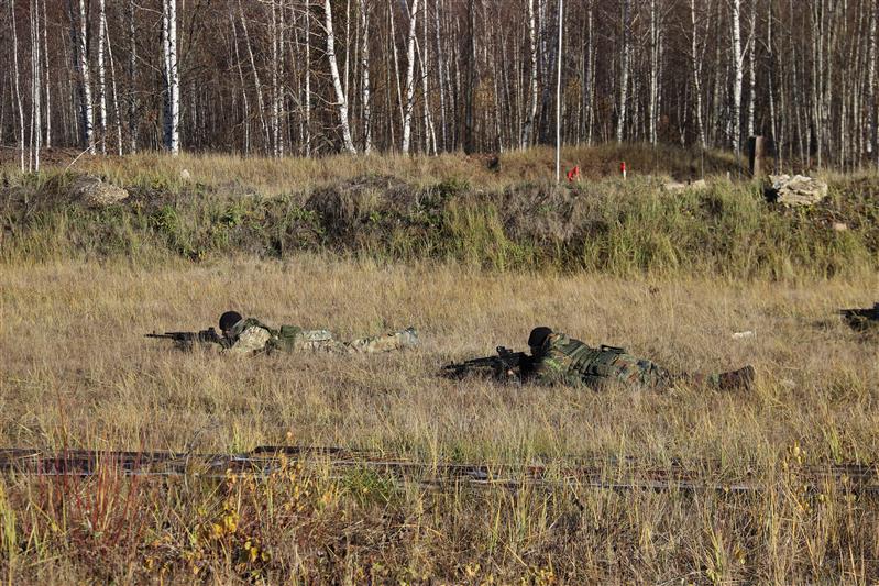 Рязанские журналисты понаблюдали за боевой подготовкой сотрудников СОБР (видео)