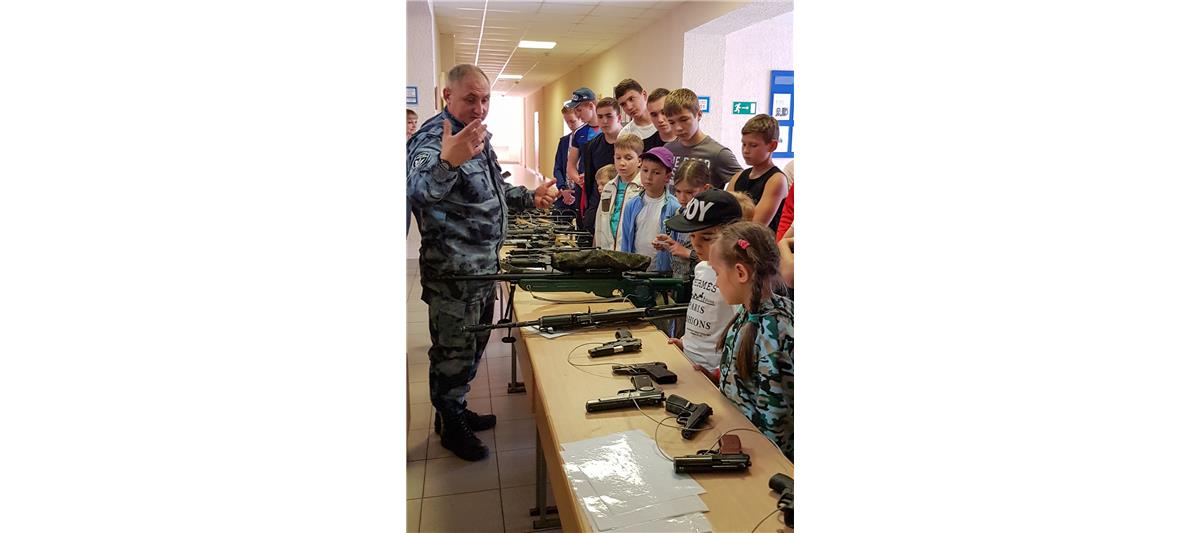 В Пятигорске проведены мероприятия всероссийской акции «Каникулы с Росгвардией»
