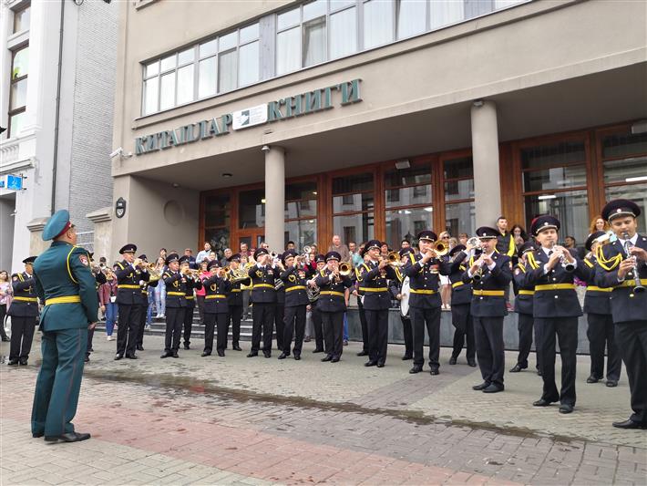 В Казани стартовал международный фестиваль «Фанфары Казани», в котором впервые приняли участие сразу шесть оркестров Росгвардии 