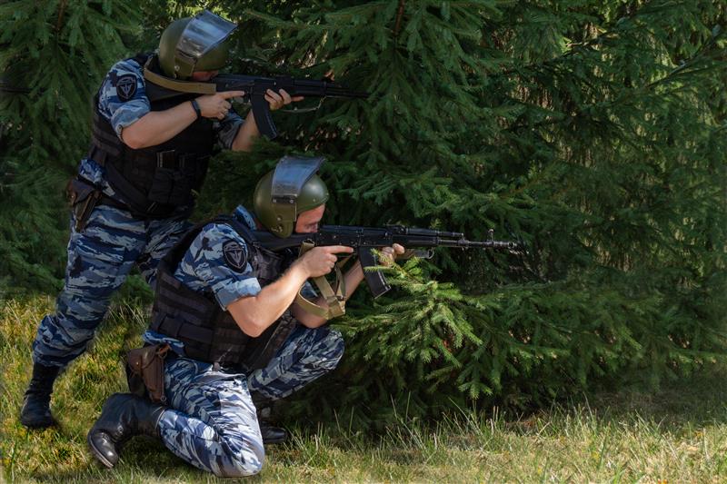 Спецподразделения Росгвардии приняли участие в межведомственном учении в Воронежской области 