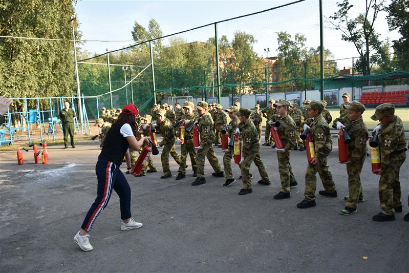 В МПКУ им М.А. Шолохова Росгвардии проведены комплексные занятия по пожарной безопасности (фото)