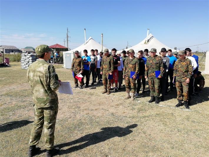 Росгвардией организованы военно-спортивные соревнования для молодежи Кизляра