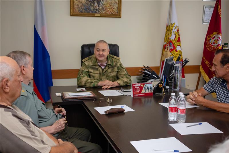 В Краснодаре прошло заседание Совета ветеранов регионального отделения Общероссийской общественной организации ветеранов войск правопорядка