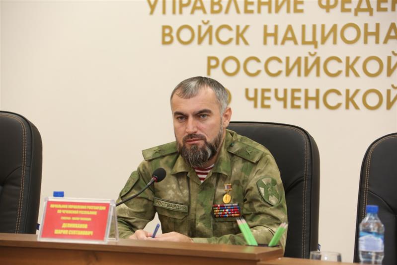Начальник Управления Росгвардии по Чеченской Республике провёл встречу с гражданами