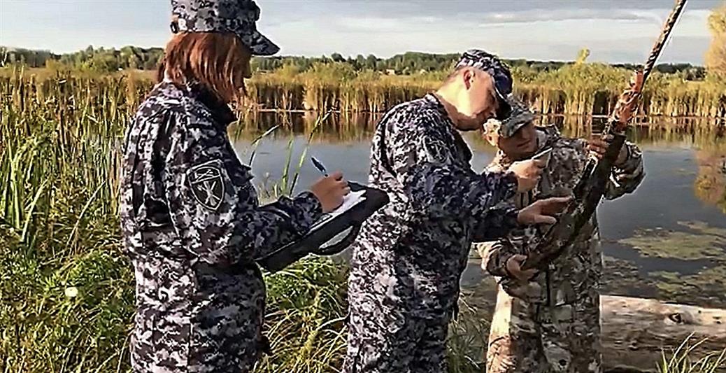 Сотрудники Росгвардии проверили самарских охотников (видео)
