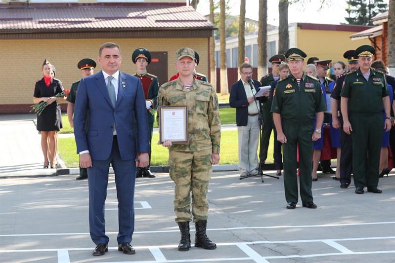 Генерал армии Виктор Золотов открыл в Туле  мемориал сотрудникам, погибшим при исполнении служебного долга, и проинспектировал региональное управление Росгвардии (видео)