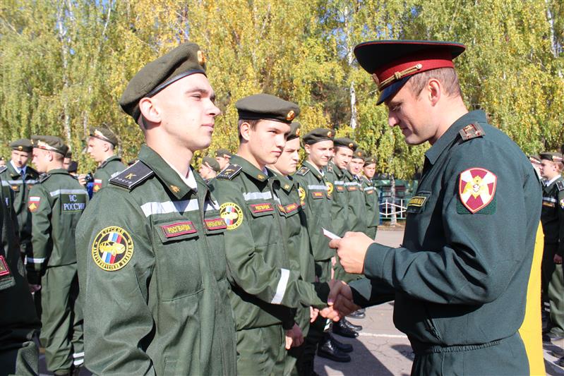 Учащиеся курского класса Росгвардии принесли клятву кадета