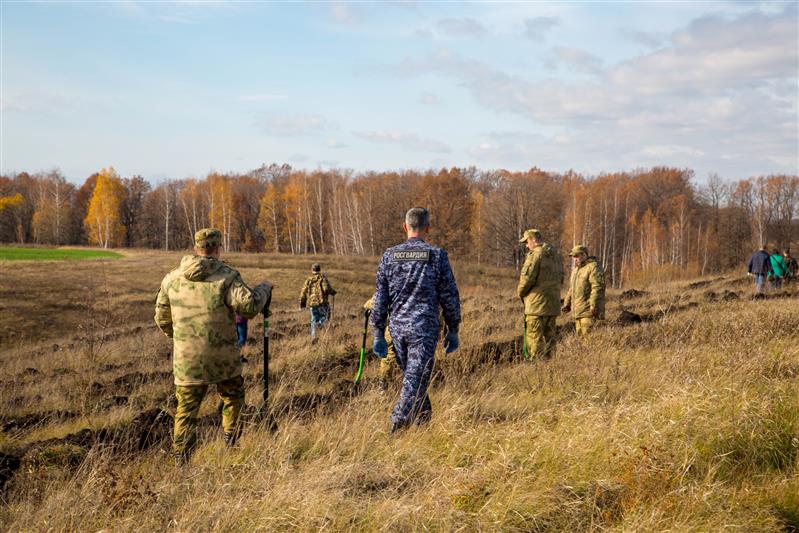 Росгвардия поддержала акцию памяти «Зеленая Дубрава» на Куликовом поле