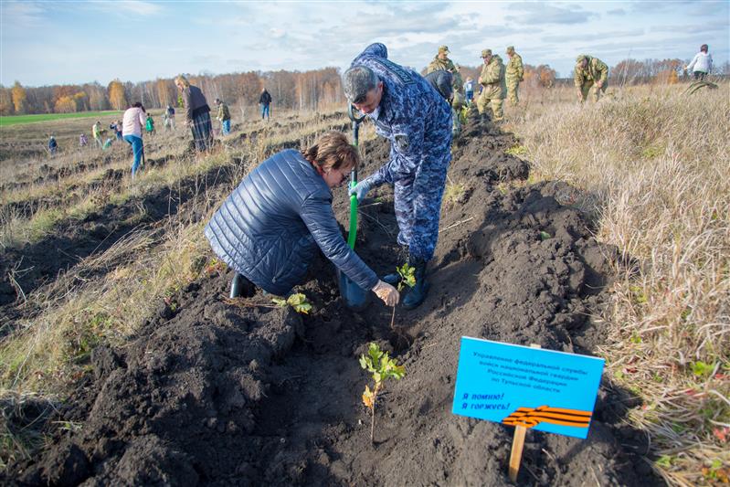 Росгвардия поддержала акцию памяти «Зеленая Дубрава» на Куликовом поле