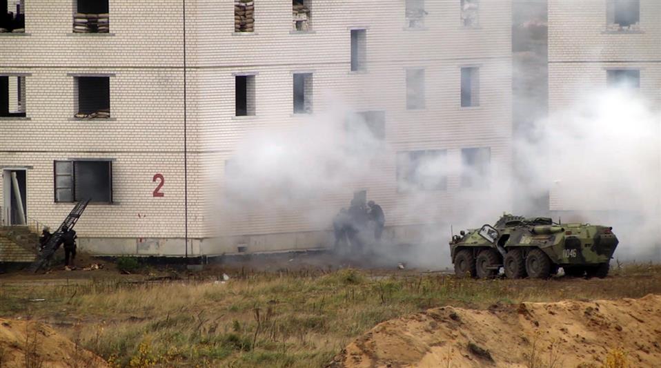 В Нижегородской области подразделения Росгвардии приняли участие в совместном учении стран ОДКБ «Взаимодействие-2019» (видео)