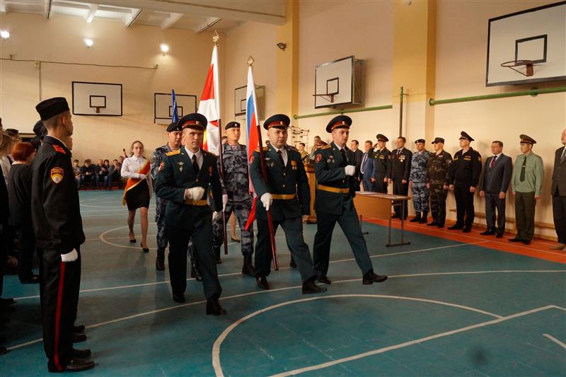 Учащиеся первого в Марий Эл класса Росгвардии принесли кадетскую клятву (фото, видео)