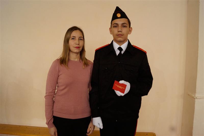 Учащиеся первого в Марий Эл класса Росгвардии принесли кадетскую клятву (фото, видео)