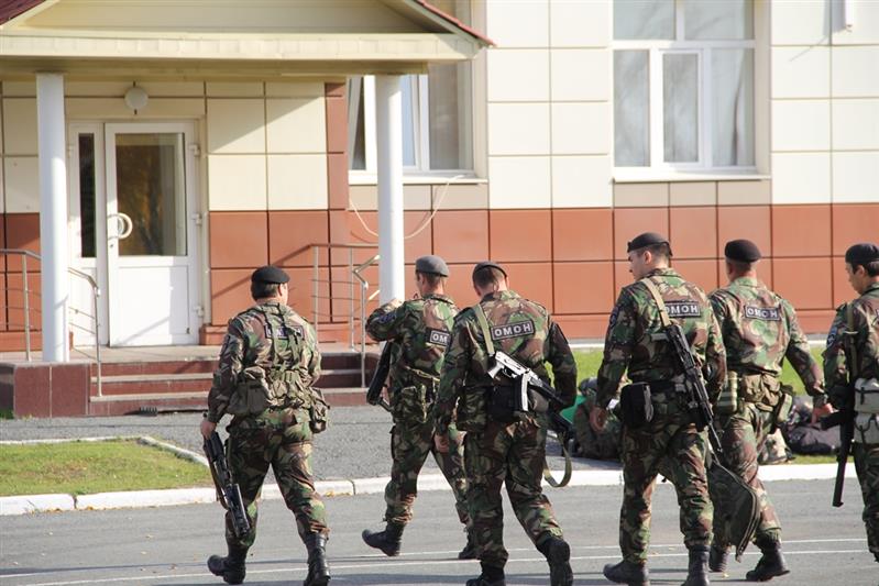 Сводный отряд спецназа Управления Росгвардии по Тюменской области вернулся из командировки на Северный Кавказ