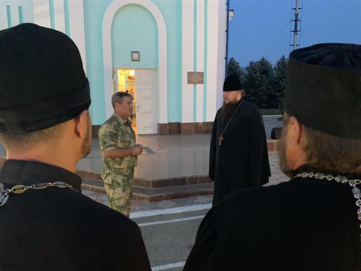 В Объединенной группировке войск (сил) на Северном Кавказе прошло соборное богослужение