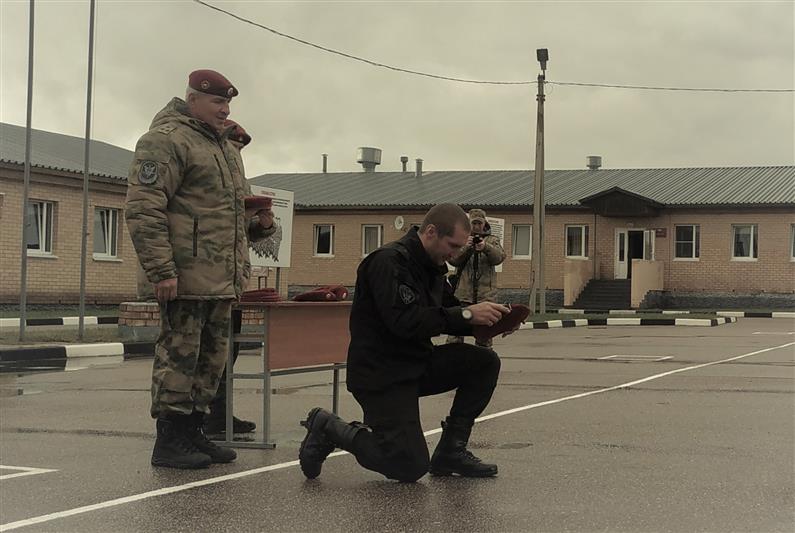Испытания на право ношения крапового берета проведены в Центральном округе Росгвардии 