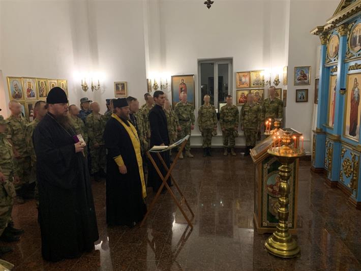 В Объединенной группировке войск (сил) на Северном Кавказе прошло соборное богослужение