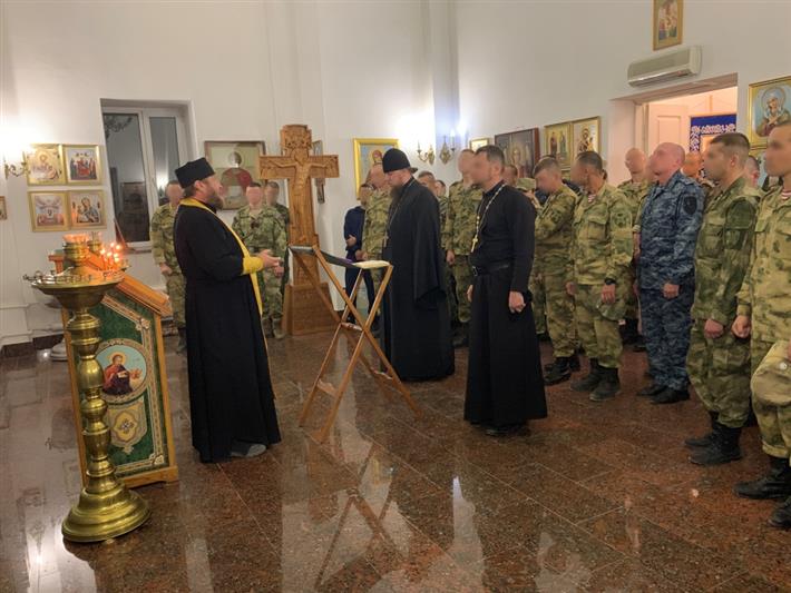 В Объединенной группировке войск (сил) на Северном Кавказе прошло соборное богослужение