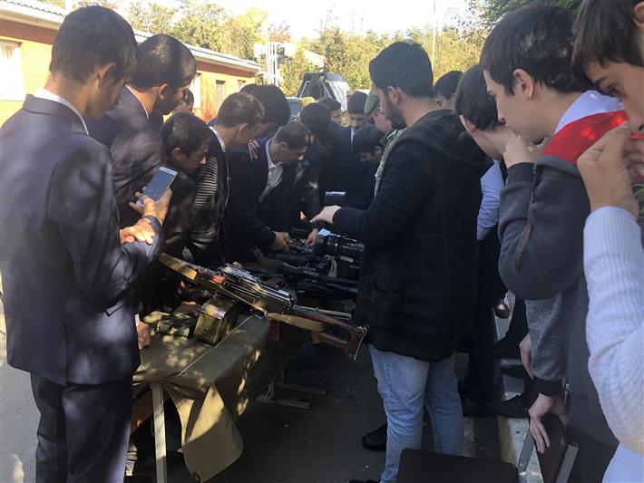Республиканский День призывника проведён в полку Росгвардии в Ингушетии