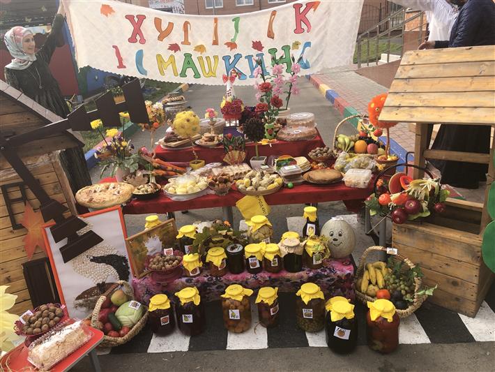 В назрановском детском саду Росгвардии состоялась осенняя ярмарка 