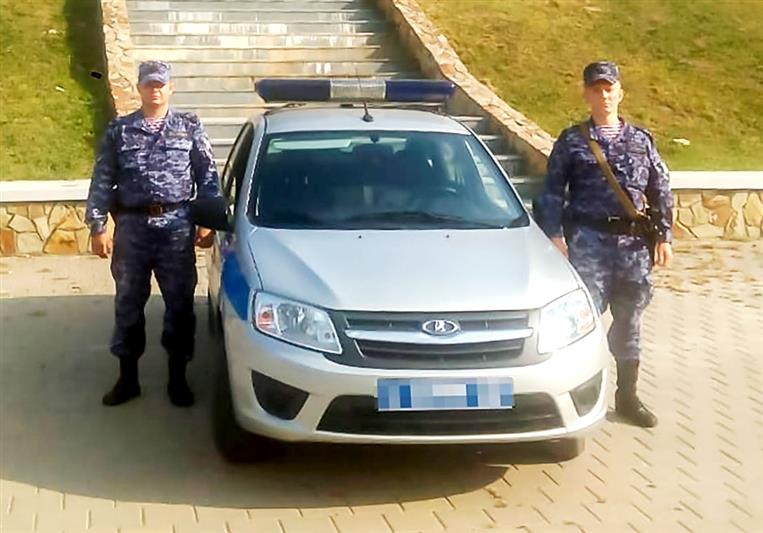 Сотрудники вневедомственной охраны разыскали пропавшего пожилого краснодарца