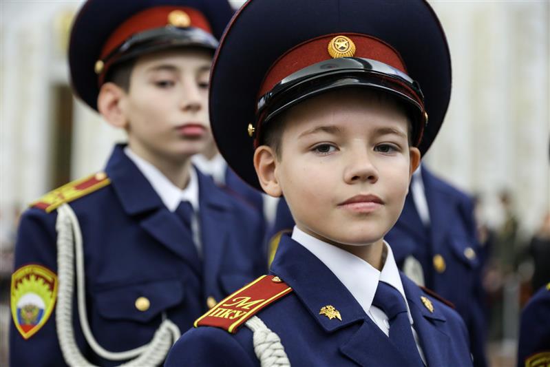 Кадеты Росгвардии дали Торжественную клятву (фото, видео)