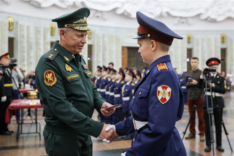 Кадеты Росгвардии дали Торжественную клятву (фото, видео)
