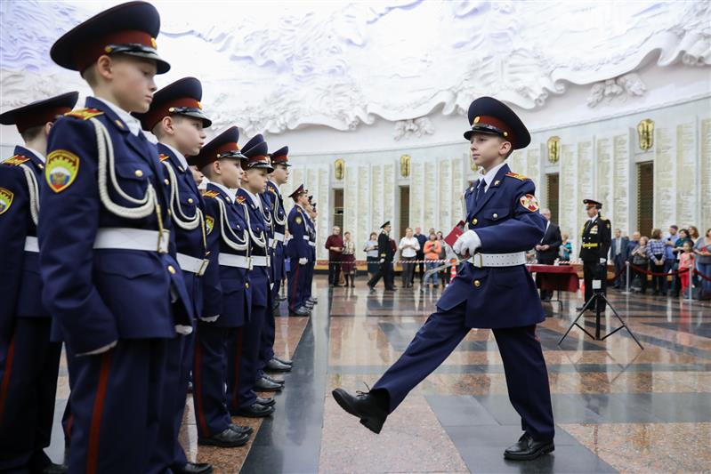 Кадеты Росгвардии дали Торжественную клятву (фото, видео)