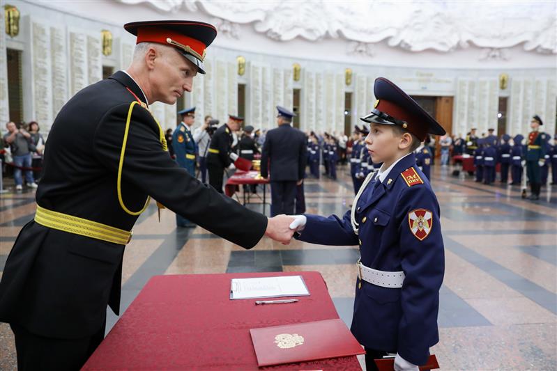 Кадеты Росгвардии дали Торжественную клятву (фото, видео)