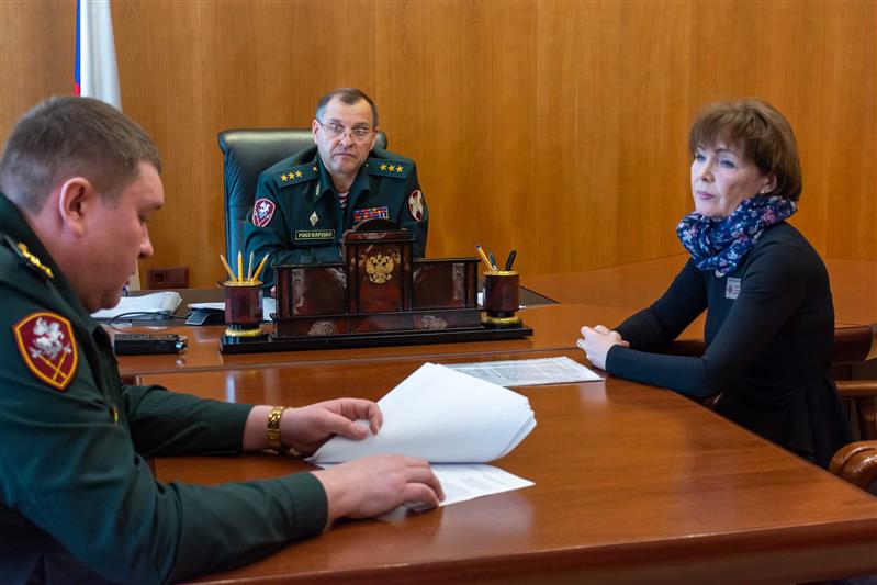 Командующий Уральским округом Росгвардии провел личный прием граждан  