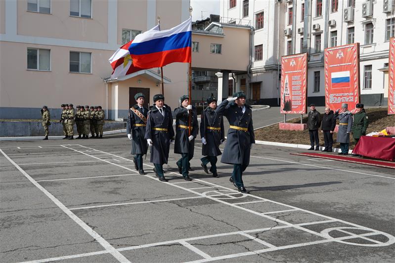 Росгвардейцев Восточного округа поздравили с профессиональным праздником 