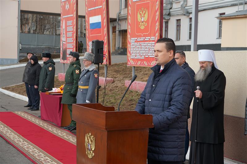 Росгвардейцев Восточного округа поздравили с профессиональным праздником 
