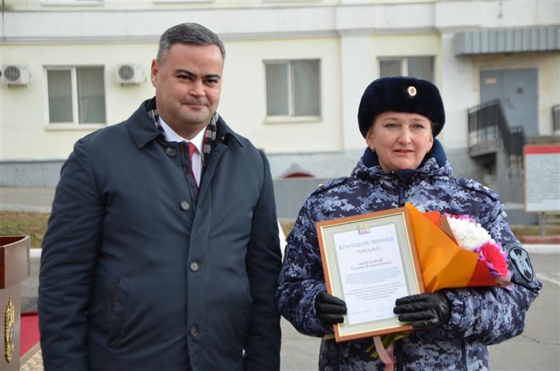 Росгвардейцев Восточного округа поздравили с профессиональным праздником 