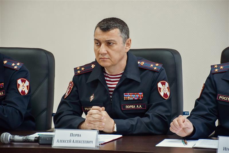 Начальник адыгейского управления Росгвардии пообщался с представителями республиканской прессы