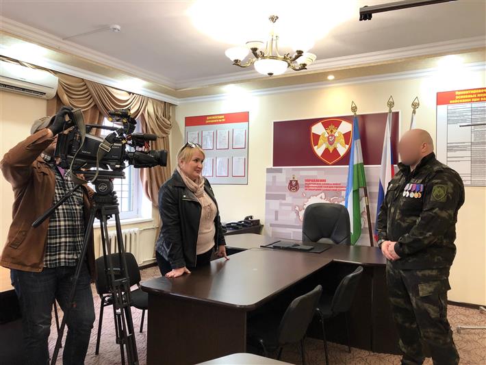 Журналисты телеканала «Россия 24» посетили терорган Росгвардии в Кабардино-Балкарии