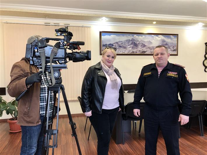 Журналисты телеканала «Россия 24» посетили терорган Росгвардии в Кабардино-Балкарии