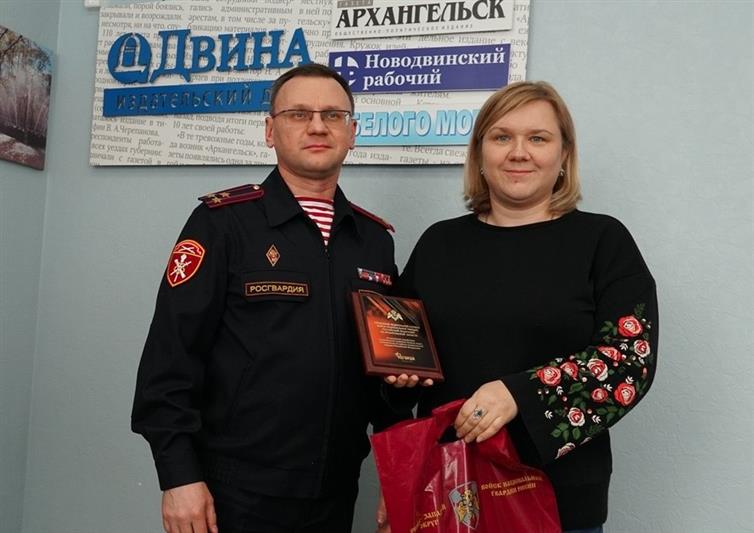 Начальник управления Росгвардии по Архангельской области встретился с главными редакторами печатных СМИ